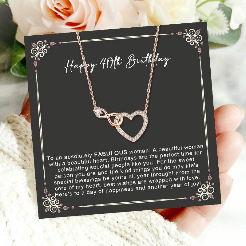 Gift for Mom "Birthdays Are The Perfect Time for Celebrating Special Like You" Necklace