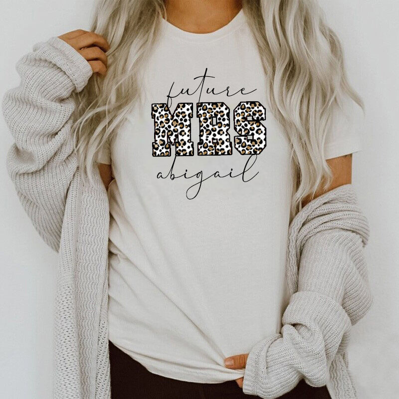 Personalized T-shirt Future Mrs for Girlfriend