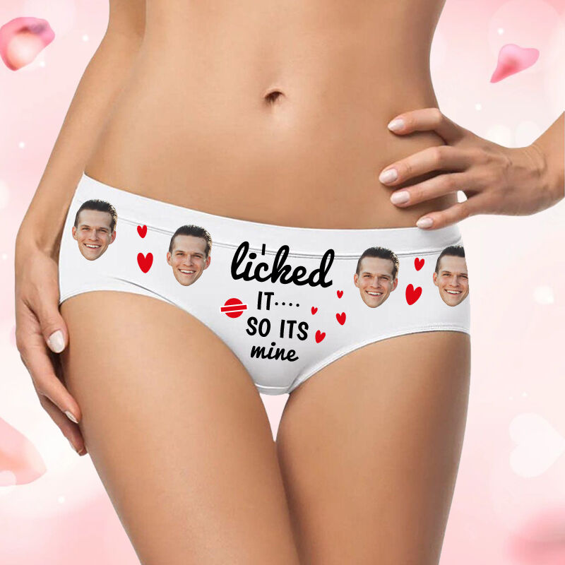 Personalized Picture Women's Underwear Special Present for Best Wife