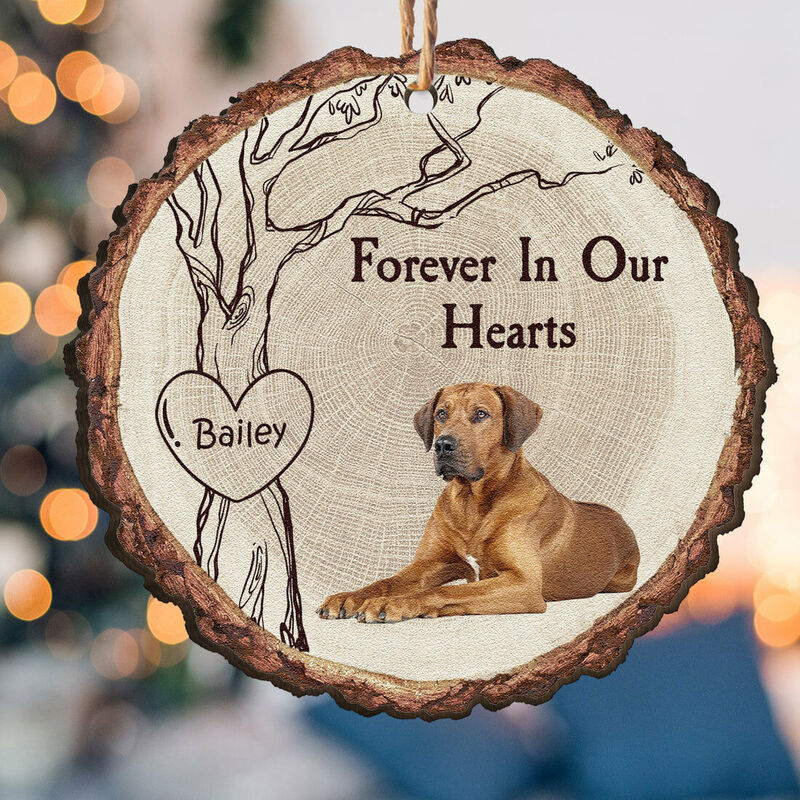 Personalized Christmas Ornaments Customized Pet Photo Memorial Gifts For Pet Lovers