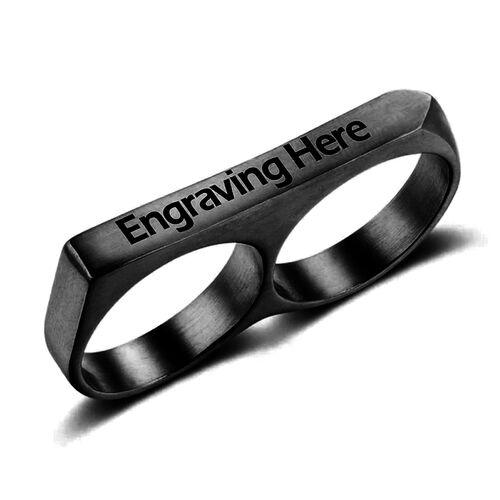 "I Find Myself" Personalized Engraving Ring