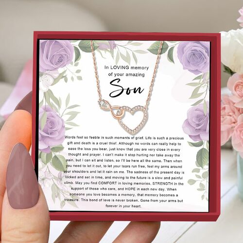 Gift for Friend "When Someone You Love Becomes A Memory, That Memory Becomes A Treasure" Necklace