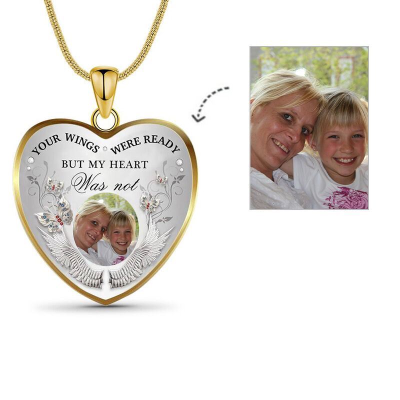 Collar personalizado con foto conmemorativa para la familia