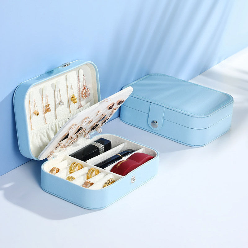 Joyero rectangular personalizado con nombre y corazón vacío para mamá