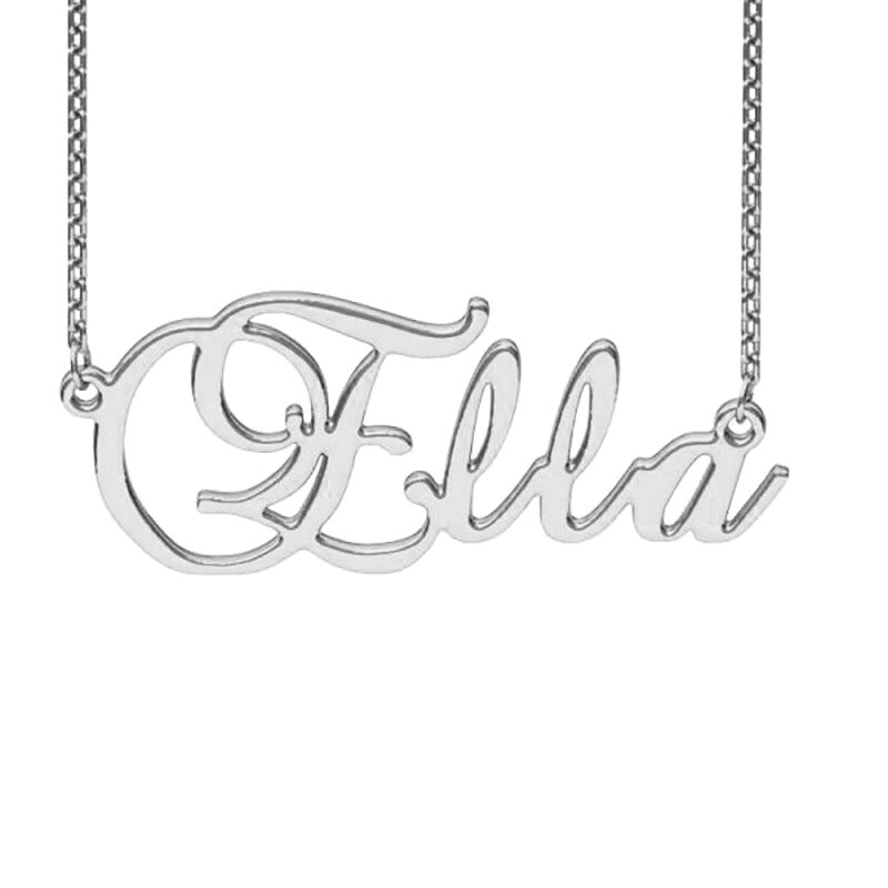 "Love Who I Am" Personalized Name Necklace
