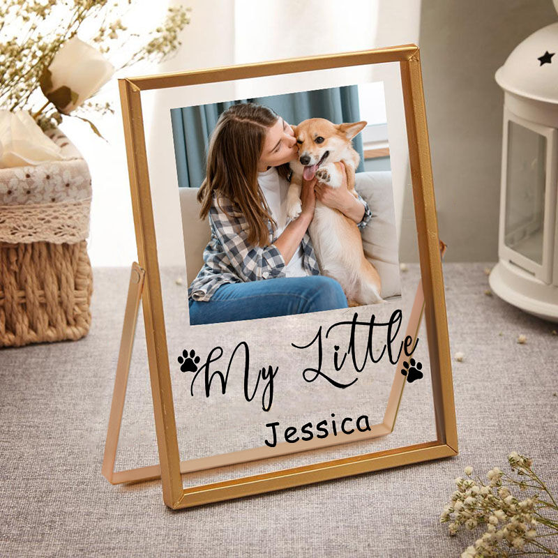 Personalized Picture Frame Best Gift for Pet Lover "My Little"