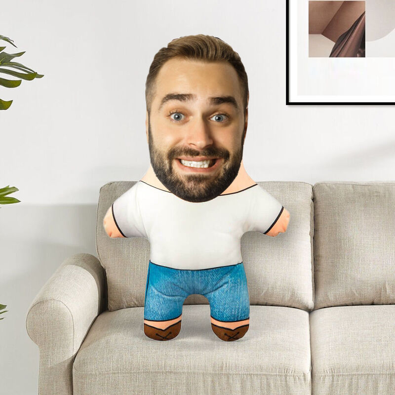 Custom Face Pillow Boy Pillow Spoof Doll Gift for Friend