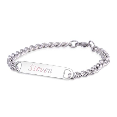 Personalized Bracelet for Men Stainless Steel