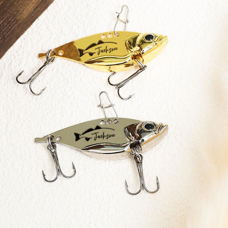 文字入れ トリプルフック 釣り具 魚釣り ハードルアー フィッシングルアー オーダーメイド