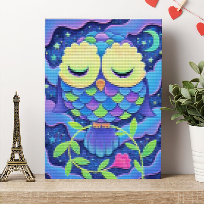 Lovely Owl Diamond Painting Cute Gift for Children