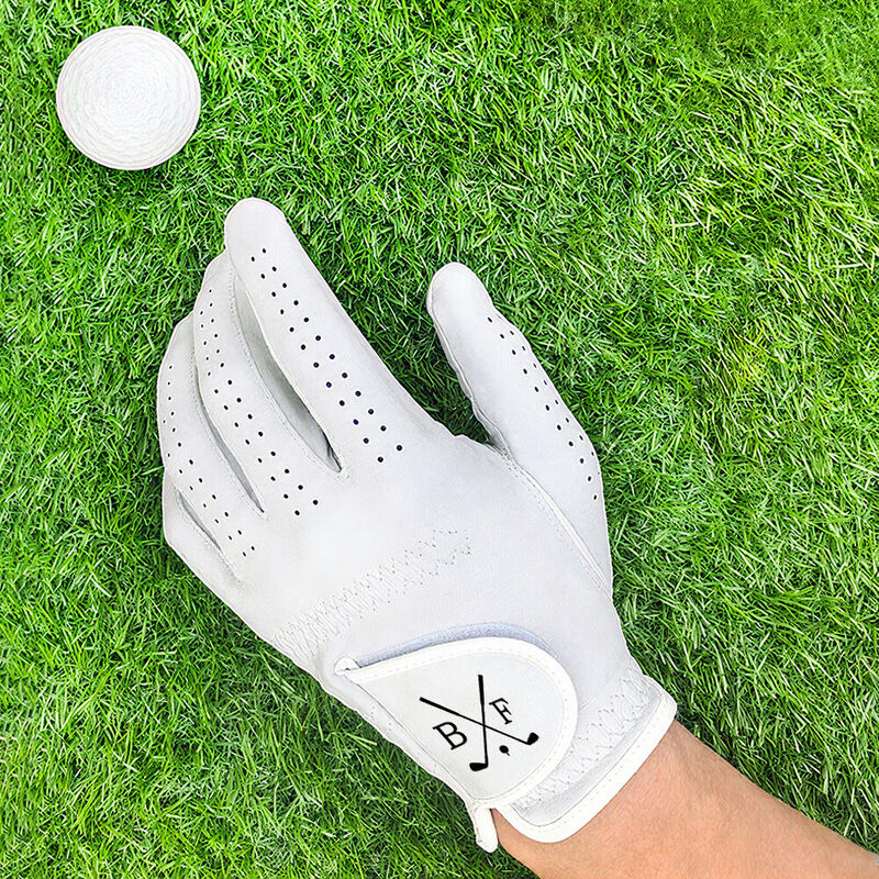 Personalized Golf Glove Add Letters White Single Glove Gift for Golfers
