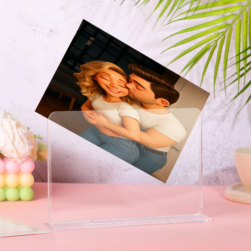 Personalized Lenticular Photography Art Photo Acrylic Ornaments