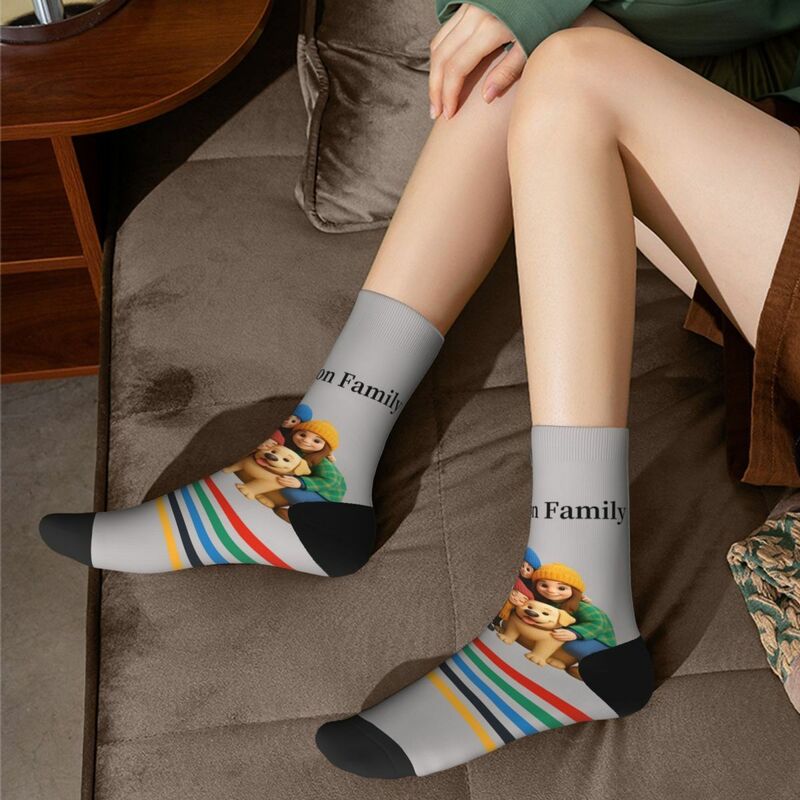 Personalized Photo Socks Family Photo Parent-Child Outfit Christmas Gift for Family