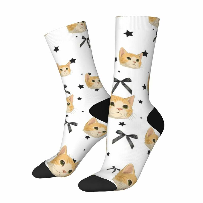 Personalized Face Socks Custom Pet Portrait Cartoon Photo Gift for Pet Lovers