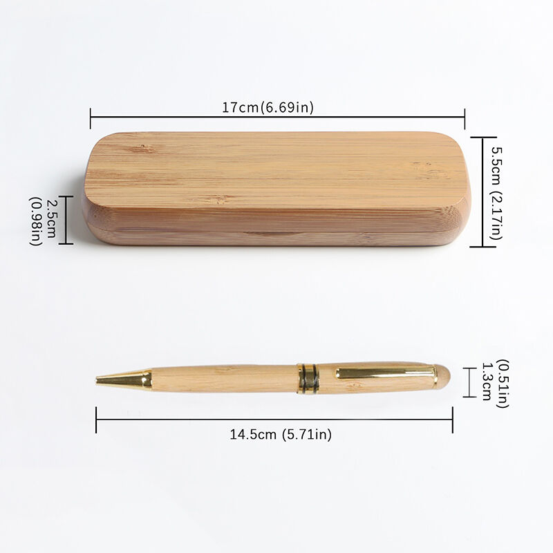 Personalized Pen Wooden Box Best Dad Ever Custom Fist Bump Design Attractive Gift for Dear Father