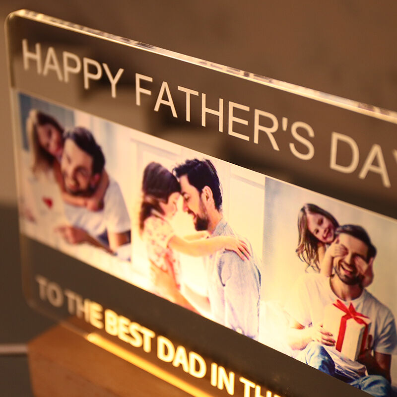 Personalized Acrylic Lights-Love Dad
