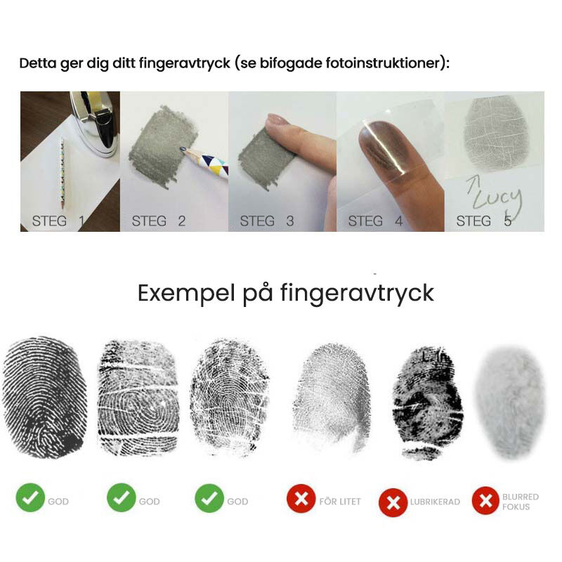 Personliga fingeravtryck smycken halsband graverad din egen text av läder sladd för män