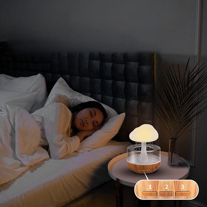 Colorful Mushroom Lamp Small Humidifier Best Gift for Your Love