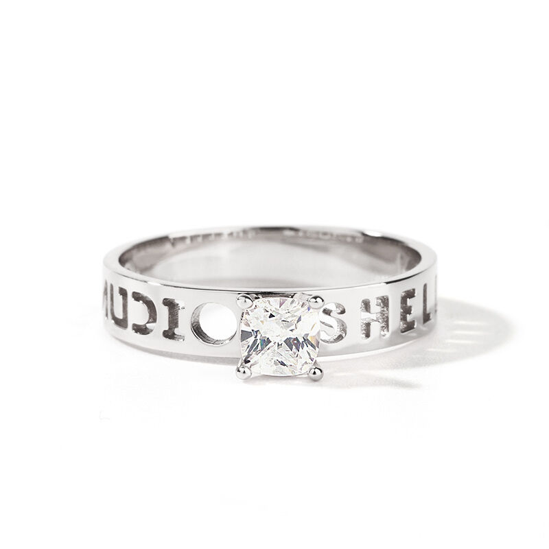 "Sweet Fairy Tale" Personalized Name Ring