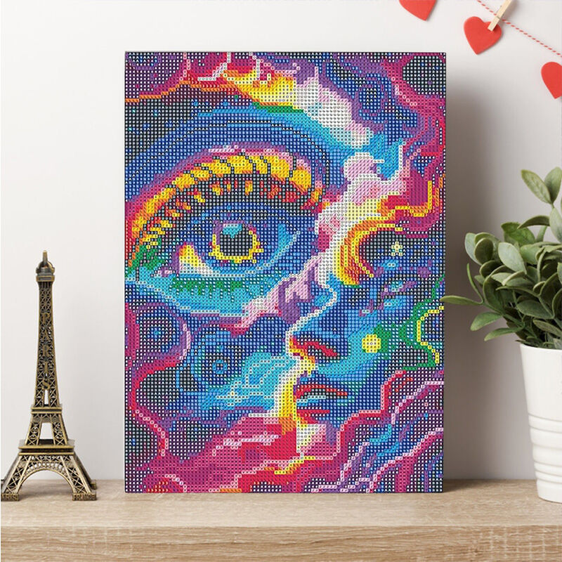 Beautiful Eye Diamond Painting Unique Gift for Friend