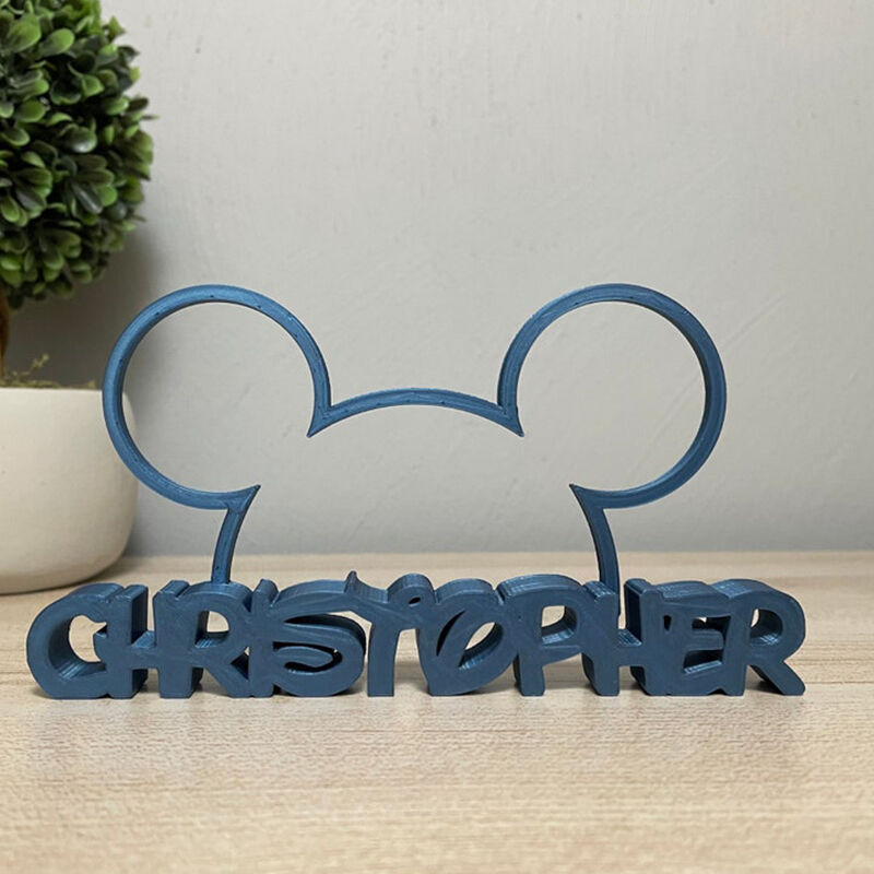 Ornements personnalisés imprimés en 3D Décoration d'intérieur mignonne pour les enfants