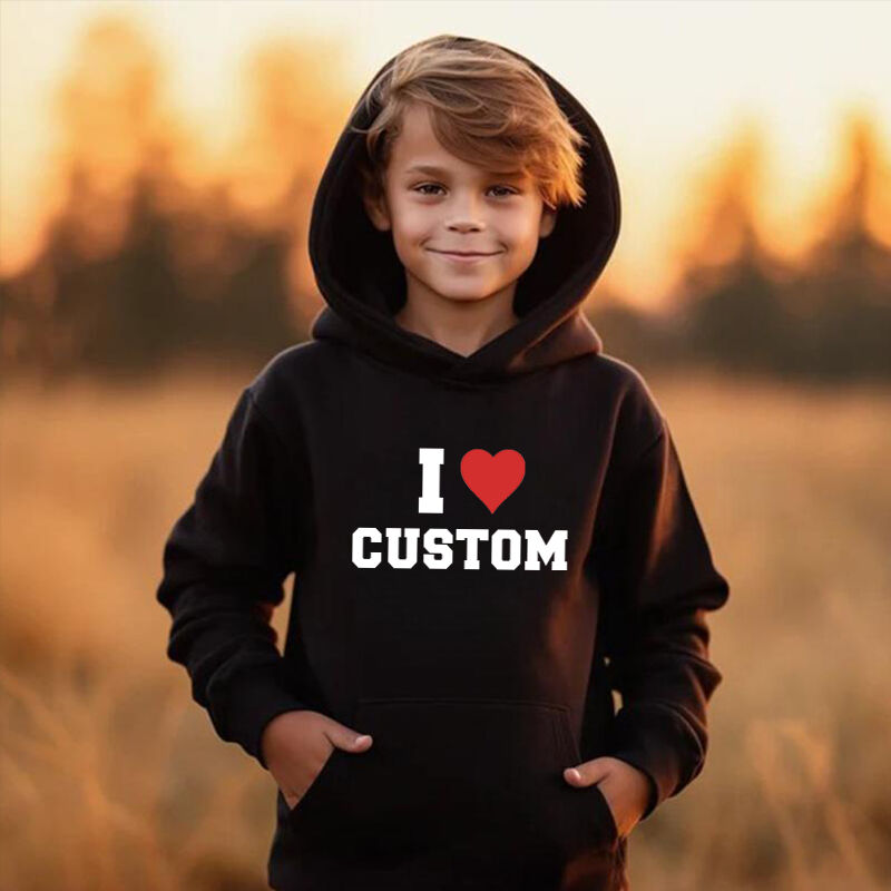 Personalized Kids Hoodies Can Be Customized For Special Birthday Gifts For Kids