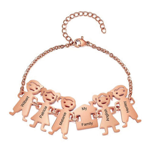 "Make Wishes" Personalized Family Bracelet