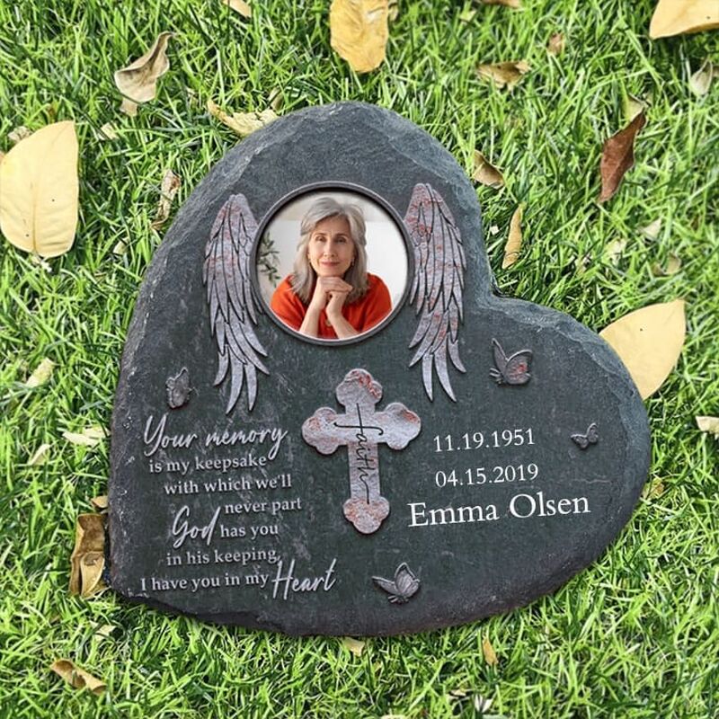 Personalized Memorial Stone Human Grave Marker Bereavement Gifts