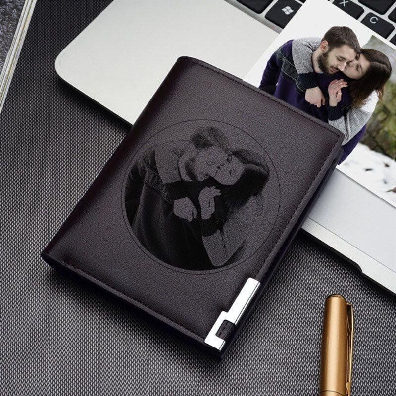 "Remember You" Custom Engraved Photo Wallet