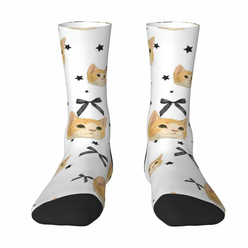 Personalized Face Socks Custom Pet Portrait Cartoon Photo Gift for Pet Lovers