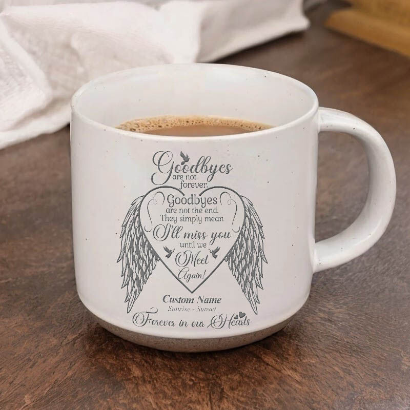 Personalized Ceramic Mug Custom Name Memorial Gift For The Deceased