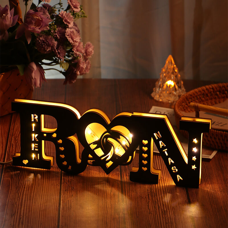 Personalized Name Night Light Creative Valentine's Day Present