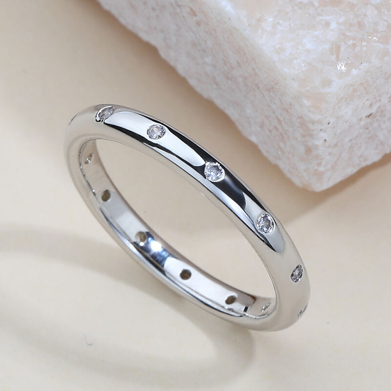 Simple Silver Women's Band