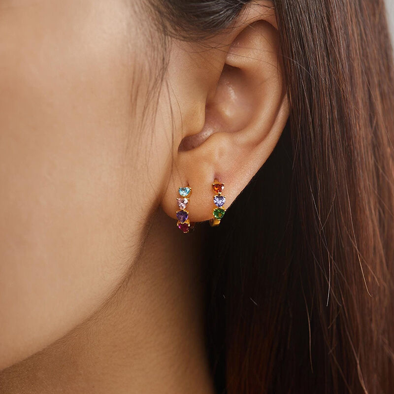 Personalized Birthstone Earrings Beautiful Gift for a Loved One