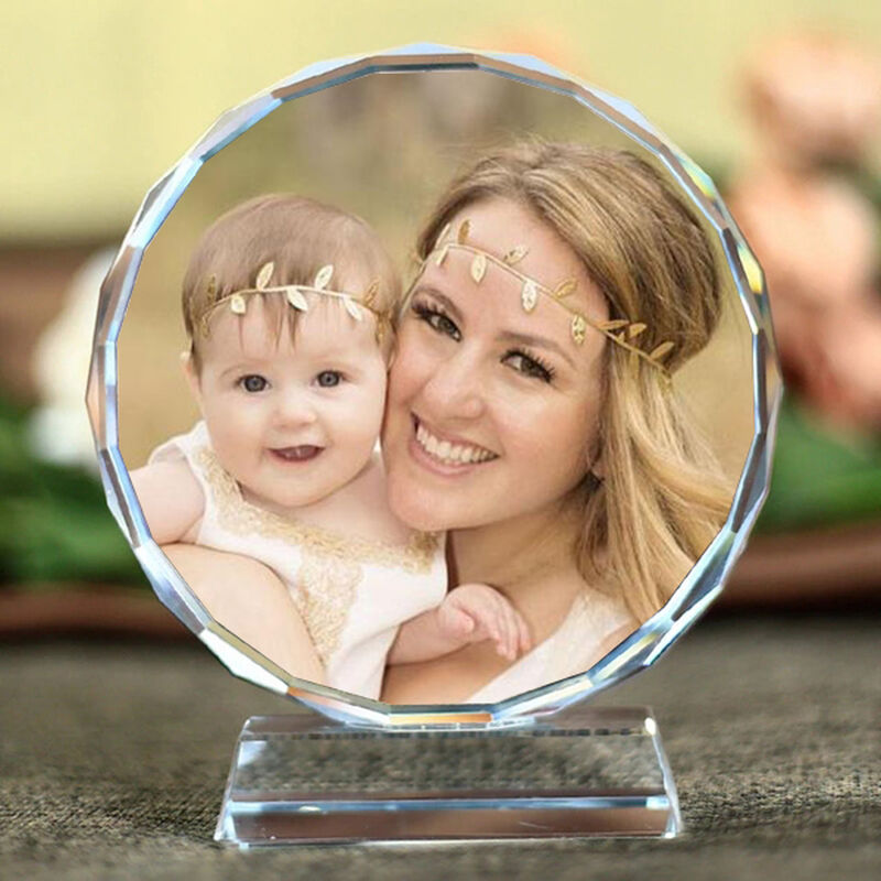 Personalized Glass Ball Photo Frame