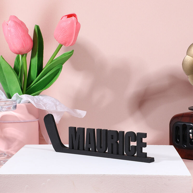 Personalized 3D Printed Name Ornaments For Home Decoration