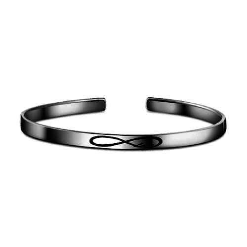 "Less Is More" Infinity Bangle