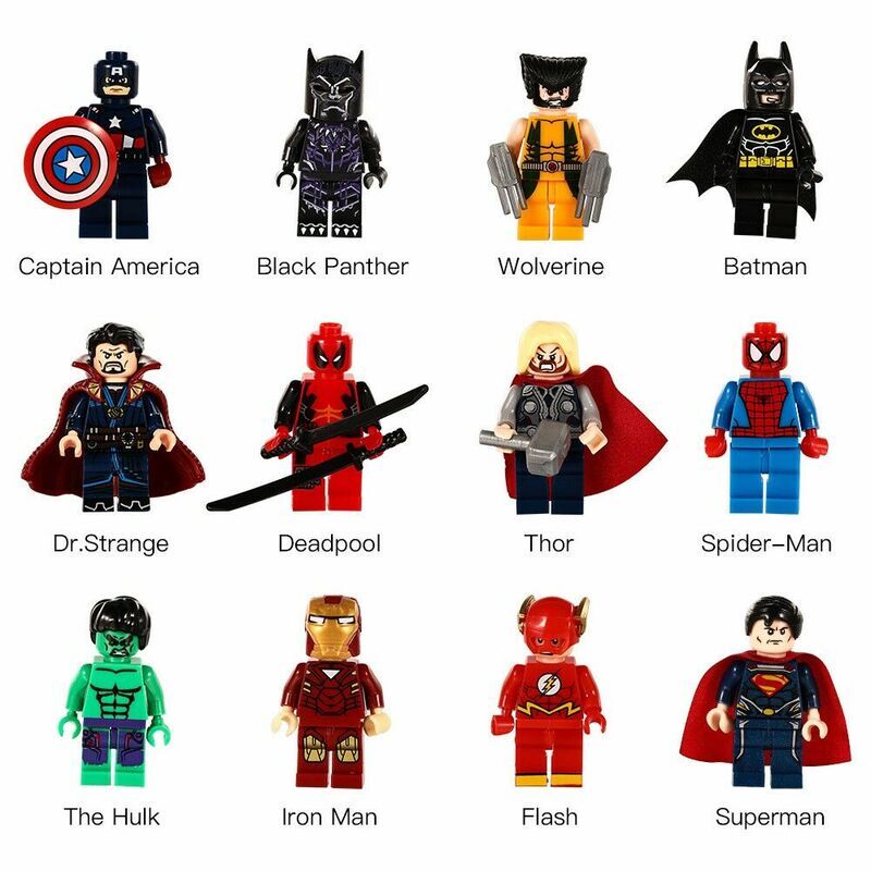Personalized Superhero Frames Custom Characters and Names for Father's Day