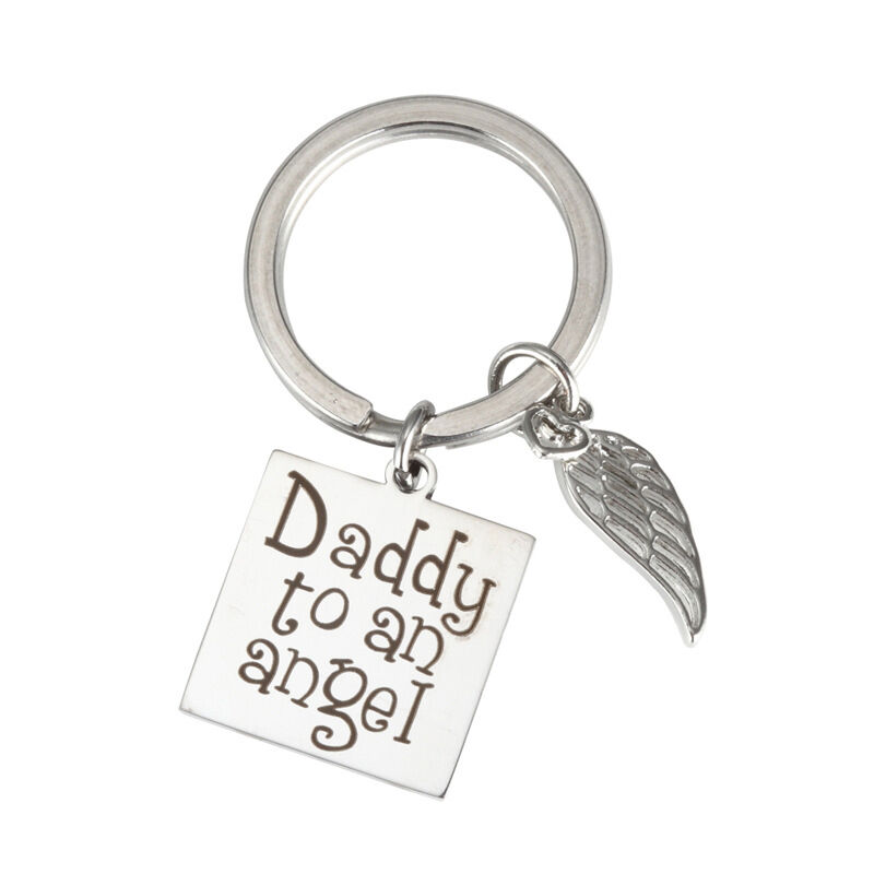 "Ich Bin Dein Baby" Personalisierter Schlüsselanhänger mit Wunschgravur