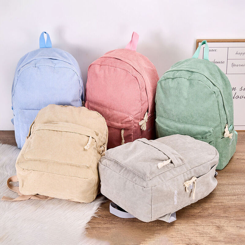 Customized Kids Backpack with Embroidered Football for Kids