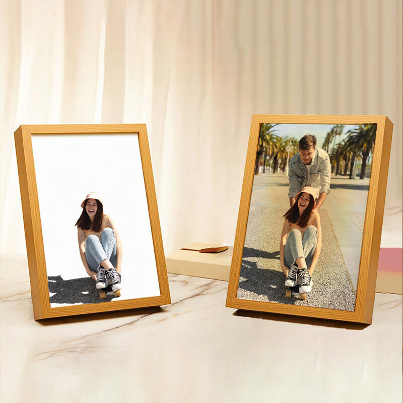 Personalized Picture Frame Lamp Sweet Gift for Valentine's Day