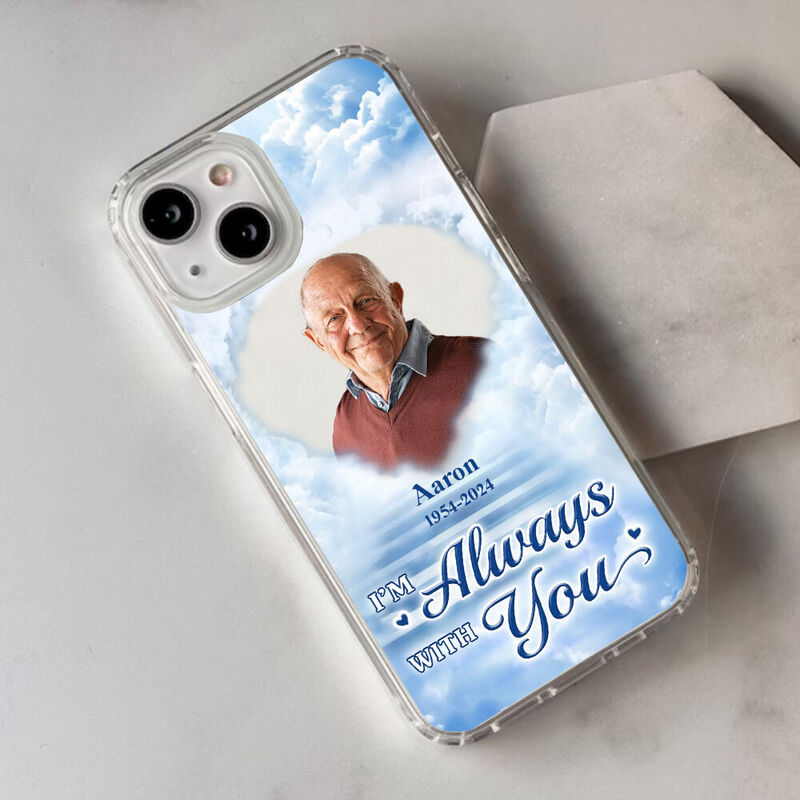 Personalisierte Handytaschen Individuelle Foto-Gedenkgeschenke für verlorene Angehörige