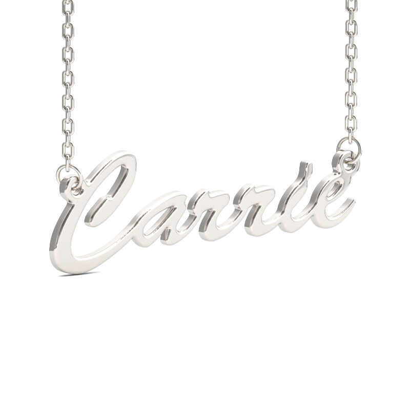 "Always with You" Personalized Carrie Style Name Necklace