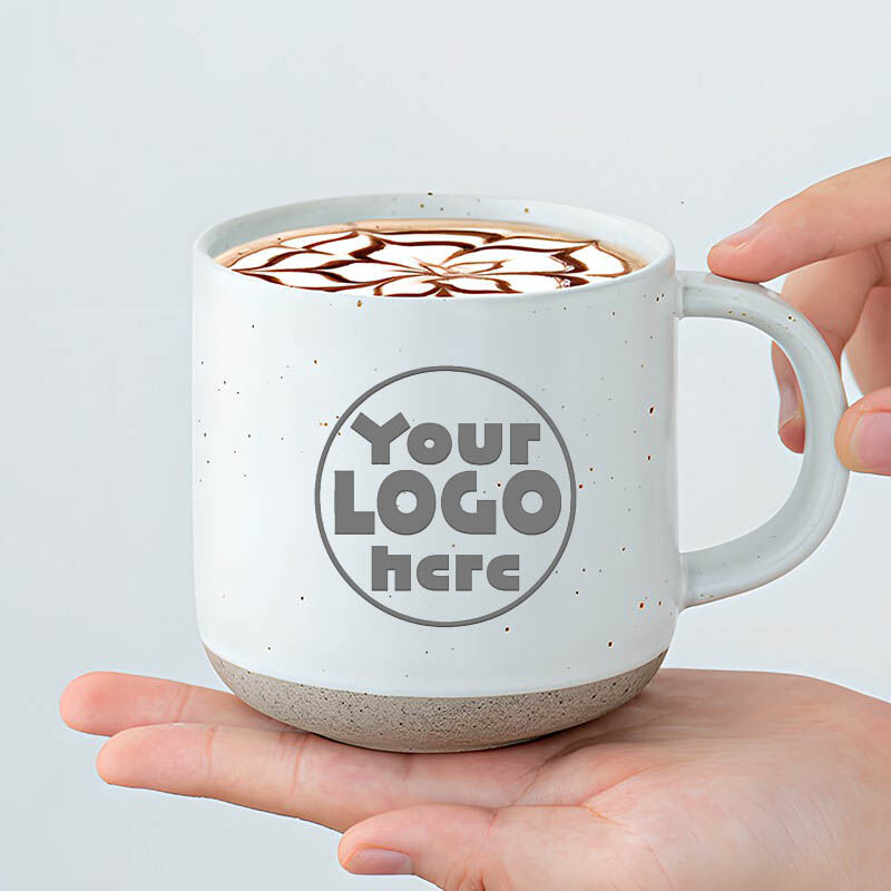 Personalized Ceramic Mug With Your Logo For A Special Gift For Christmas