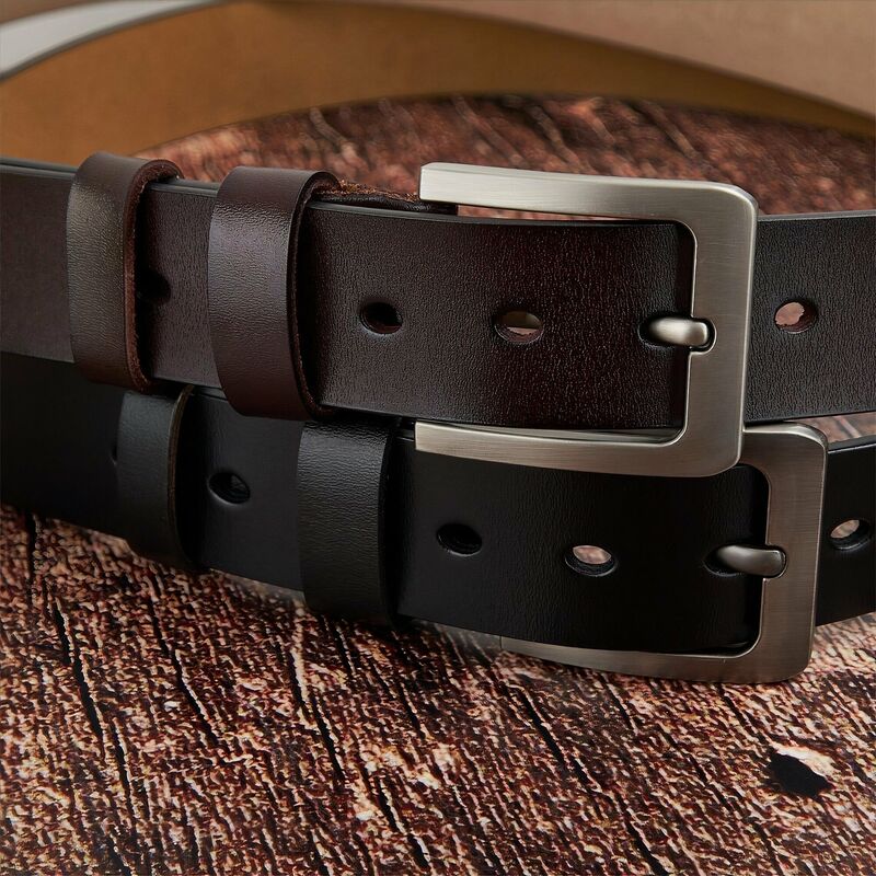 Personalized Engraved Leather Belt Custom Name Men's Gifts Thank You Gifts for Dad