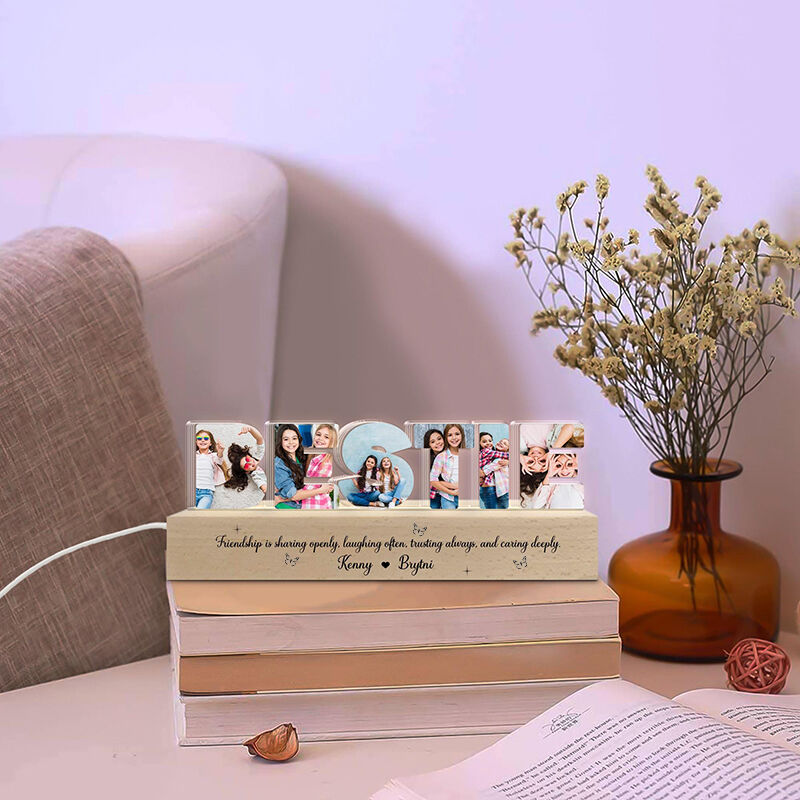 Personalized Picture Night Light Creative Present for Besite