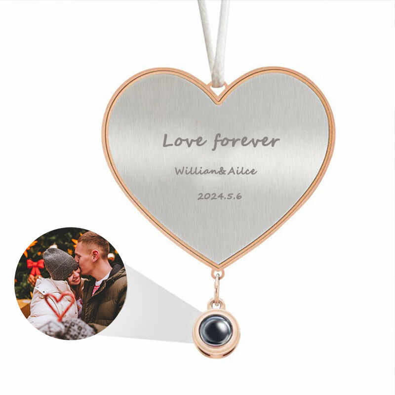 Personalisierte Liebe-Projektions-Dekoration Süßes Valentinstag-Geschenk