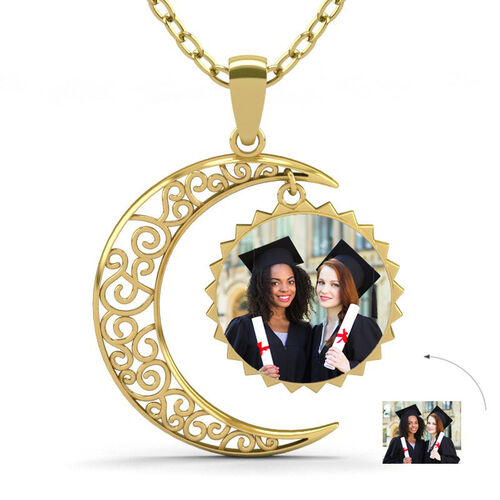 "The Best Memories" Personalized Photo Necklace