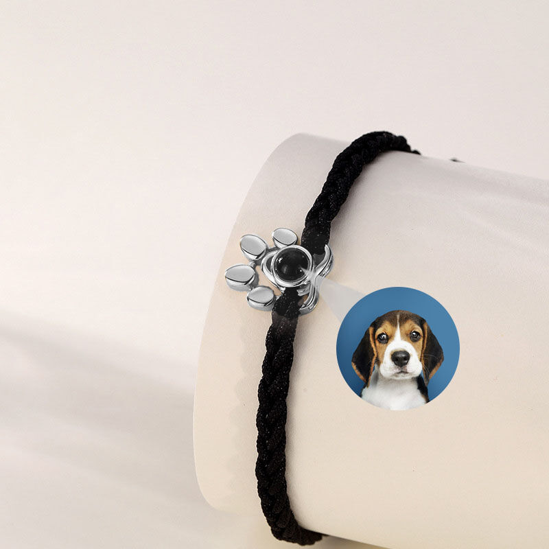 Personalisiertes Klaue Foto Projektion Armband für Frauen und Männer