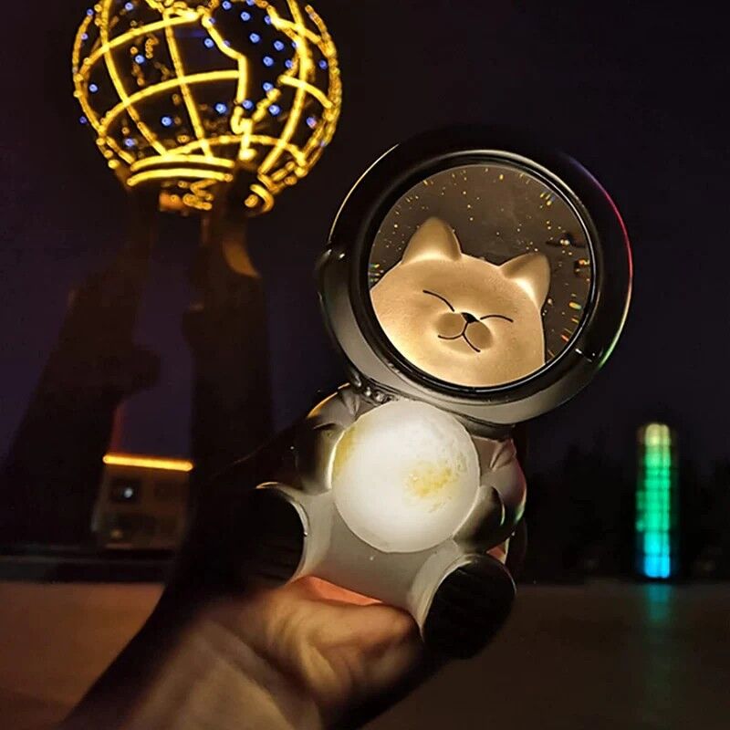 Cute Pet Astronaut LED Lamp Best Gift for Family